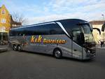 Setra 517 HDH von K & K Busreisen aus �sterreich 01/2018 in Wien gesehen.