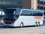 Setra 516 HDH von Imken aus Deutschland im Stadthafen Sassnitz.