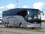 Setra 516 HD von Tabu Reisen aus Deutschland an einer Raststätte auf der A20.
