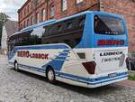 Setra 515 HD von Berg aus Deutschland in Burg Stargard.