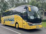 Setra 515 HD von Schlaube aus Deutschland in Plau am See.