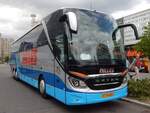 Setra 517 HDH von Nilles aus Dänemark in Berlin.