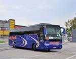 Van Hool T916 Alicron von Eberhardt Reisen / BRD im Oktober 2013 in Krems.
