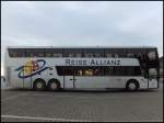 Van Hool TD927 von Reise-Allianz/Meyering aus Deutschland im Stadthafen Sassnitz.