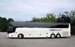 Mercedes Tourismo von Goly� Tours aus Ungarn in Krems gesehen.