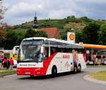 VDL Berkhof von Blaguss Reisen aus Wien (Rolli Tour=Lift f�r Menschen mit Behinderung) in Krems gesehen.
