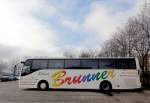 VOLVO Reisebus von BRUNNER Reisen aus Nieder�sterreich am 29.12.2012 in Krems an der Donau.