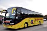 VOLVO 9700 von Wiesinger Reisen aus �sterreich am 5.10.2014 in Krems.