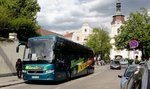 Volvo 9700 von Rieder Reisen aus �sterreich in Krems gesehen.