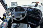Das Cockpit im neuen VOLVO 9700 vom Reisebus Unternehmer KALTENBRUNNER aus �sterreich.