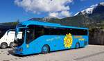 Volvo von LOACKER-TOURS aus �sterreich steht auf dem Parkplatz am K�nigssee