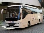 Volvo 9700 von Pol-Bus aus Polen in Stralsund.