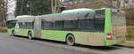 MAN Lion`s City (697) von Rh�nEnergie steht am Bahnhof H�nfeld im Dezember 2021