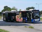MAN Lion's City der Rostocker Stra�enbahn AG in Rostock.