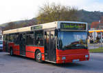 MAN Linienbus von den Steyerischen Verkehrsbetrieben in Krems.