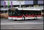 MAN Stadtbus Wagen 502 am Hauptbahnhof in Braunschweig am 28.1.2015.