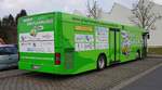 Mobiler Untersuchungsbus von TAUNUSMEDICAL steht zur Coronatestung im M�rz 2021 in Taunusstein-Hahn