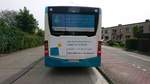 ....und das Heck vom neusten Citaro NB SW 598 der im Juni angeschafft wurde, noch mit der eigen Werbung am Heck f�r die Stadtwerke und die Kampagne f�r das umsteigen auf den Bus   Juni 2017 