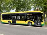 Mercedes eCitaro der Verkehrsgesellschaft Ludwigslust-Parchim mbH in Krakow am See.