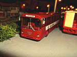 Detailaufnahme eines MAN S� 240, der auf dem Weg zur Technischen Universit�t Kaiserslautern ist.