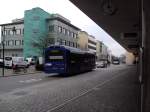 VZO-Volvo 7700 Hybrid Baujahr 2011 am Bahnhof Uster am 5.2.14