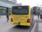 Heckansicht im Schienenersatzverkehr am 30.