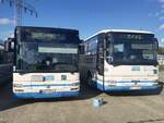 MAN SÜ 283 und MAN ÜL 313 der MVVG in Neubrandenburg.
