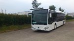 .....MST BS 162 steht am Betriebshof in Neubrandenburg f�r den SEV 