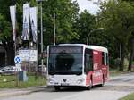 Mercedes Citaro III LE � der Ostprignitz-Ruppiner Personennahverkehrsgesellschaft mbH (ORP) in Meyenburg.