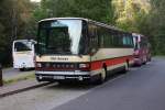 Dieser schon �ltere Setra der 200er Serie stand am 17.9.2011 noch in Diensten der Firma TRD (Kz.