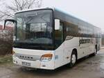 Setra 415 UL von Becker-Strelitz Reisen aus Deutschland in Neubrandenburg.