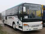 Setra 415 UL von Becker-Strelitz Reisen aus Deutschland in Neubrandenburg.