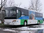 Setra 415 UL von Becker-Strelitz Reisen aus Deutschland in Neubrandenburg.