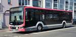 MAN Lion`s City vom WVV unterwegs in W�rzburg, 03-2022