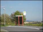 Bushaltestelle Rathmannsdorf, H�he der OVPS.