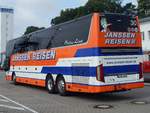 Van Hool TX18 von Janssen Reisen aus Deutschland im Stadthafen Sassnitz.