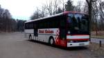 Dieser Setra S315 UL geh�rt dem Privatunternehmen M�rkl aus Kindsbach/Pfalz und war auf einem Park-and-Ride-Parkplatz f�r Bundesligaspiele am 11.3.12 in Kaiserslautern abgestellt.