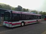 MAN Lions City � von Saar-Pfalz-Bus (SB-RV 427) in Merzig am Bahnhof.