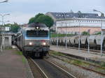 SNCF-CC72137 mit Corail-1042 Mulhouse12:46-Chaumont15:06-Paris-Est17:14.

2007-05-18 Chaumont