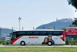 SETRA 515 HD von BLAGUSS Busreisen / �sterreich am 9.7.2013 in Krems an der Donau unterwegs.