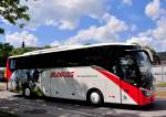 Setra 515 HD von Blaguss Reisen aus Wien am 10.5.2014 in Krems gesehen.