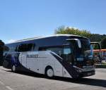 Setra 515 HD von Blaguss Reisen aus �sterreich am 6.Juli 2104 in Krems gesehen.