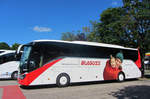 Setra 515 HD von Blaguss Reisen aus �sterreich in Krems gesehen.