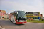 Setra 515 HD von Blaguss �sterreich im Mai 2017 in Krems.