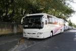 Neobus hei�t dieser ungarische Reisebus, den ich am 7.9.2008 nahe des Balaton  in Kezthely fotografierte.
