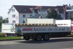 Fahrradanh�nger der RPNV in Sassnitz.