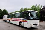 Karosa LC 956 mit einem Radanh�nger aus der CZ am 17.Mai 2014 in Krems gesehen.